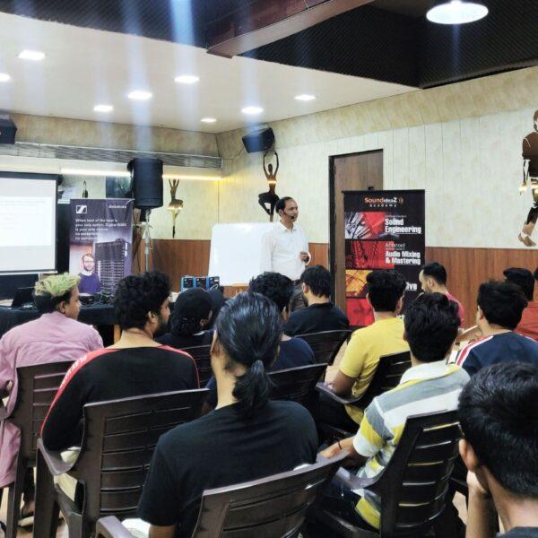 Wireless microphone & RF Technology workshop with Suman Thakur